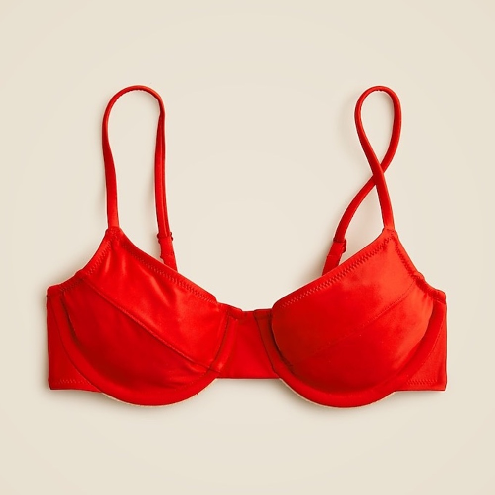 J. Crew 1993 Underwire Bikini Top and High-Waisted Bikini Bottom Set
